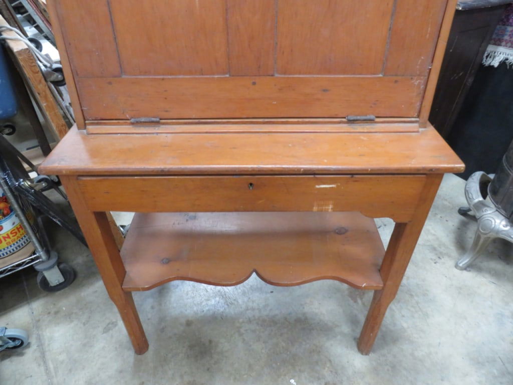 Early Pine Dropfront Secretary - 2