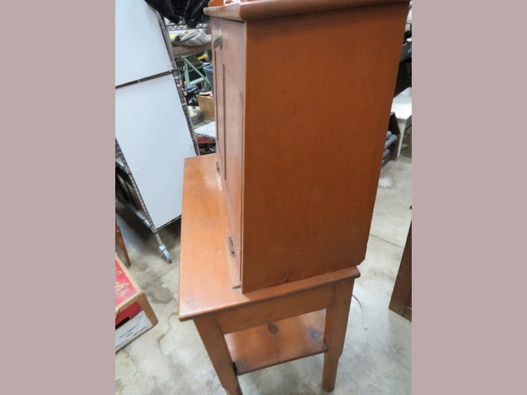 Early Pine Dropfront Secretary - 5