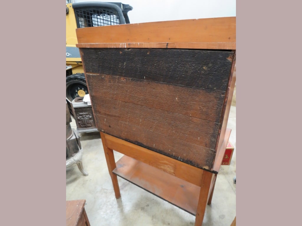 Early Pine Dropfront Secretary - 6