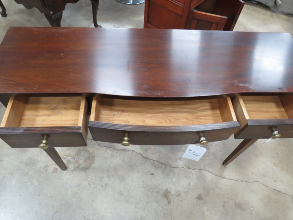 Walnut Sofa Table - 3