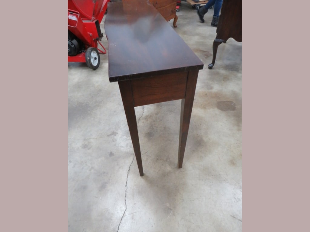 Walnut Sofa Table - 4