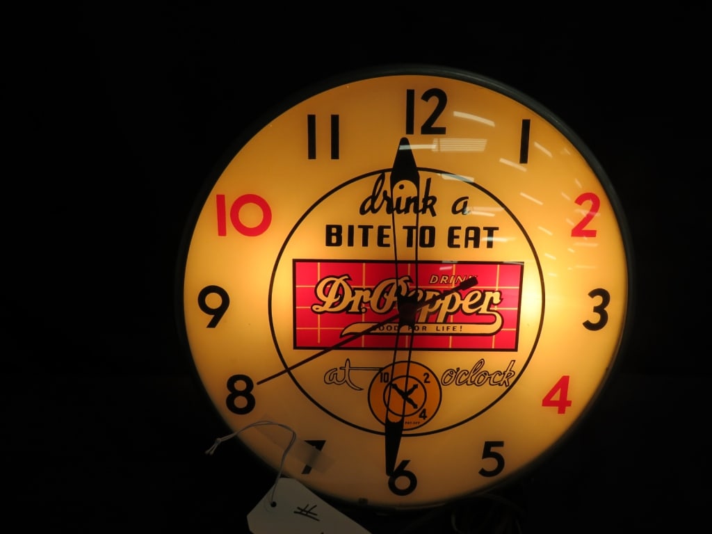 PAM Dr. Pepper 10-2-4 Clock - 2