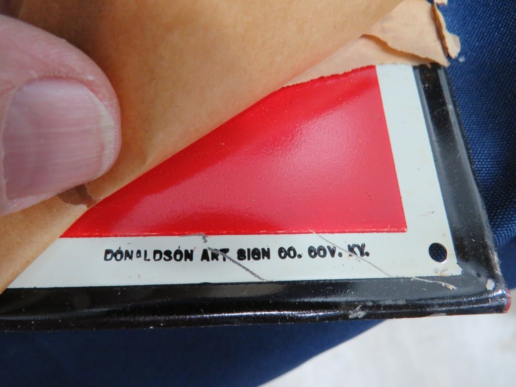 NOS Brinly Plows Sign - 5