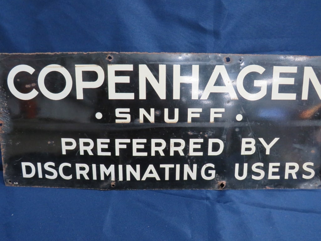 Copenhagen Snuff Sign - 2