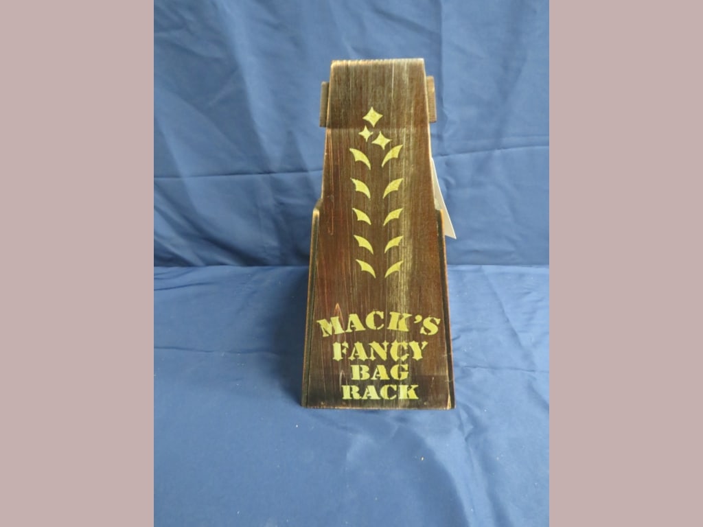 Mack's Fancy Bag Rack Store Display - 4