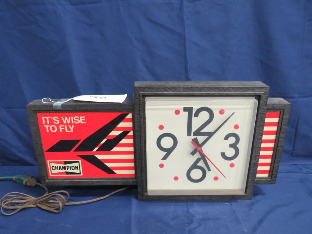 Champion Clock Display: 12 x 24 x 5 Mirro-products Co.