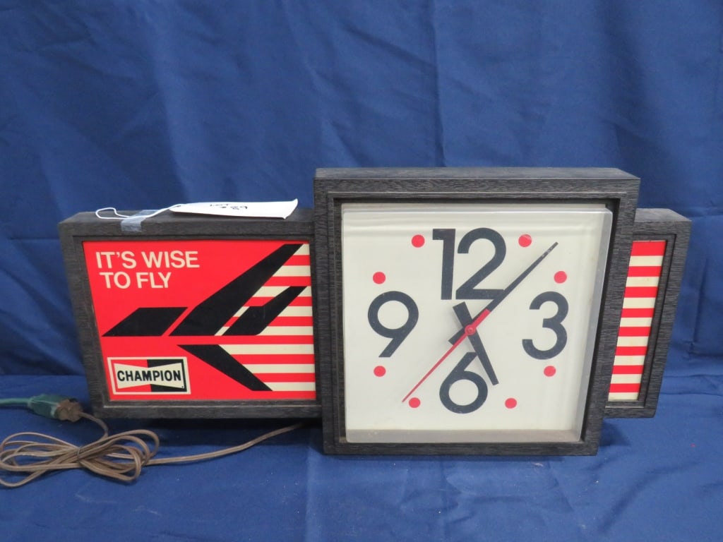 Champion Clock Display - 2