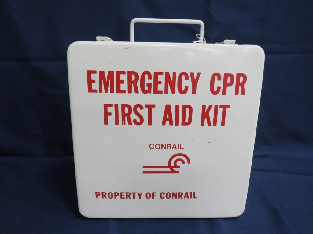 Conrail Emergency CPR/First Aid Kit: New, never used 10 x 10 x 3