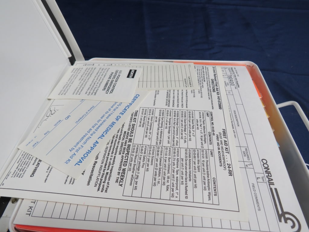 Conrail Emergency CPR/First Aid Kit - 2