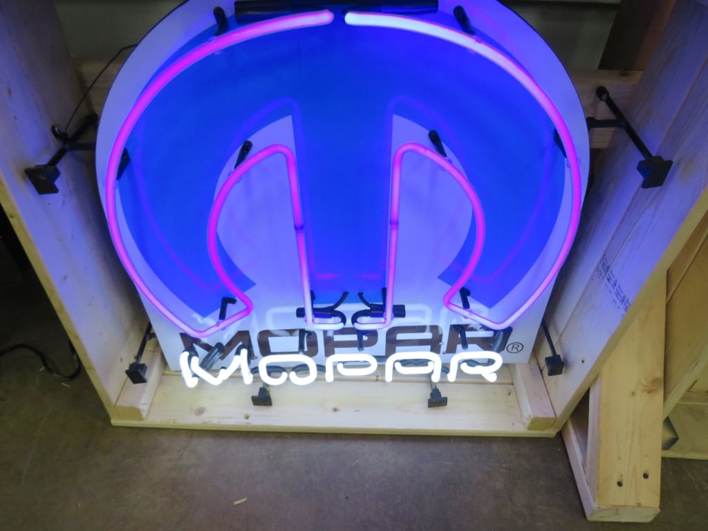 Neon Mopar Sign - 2