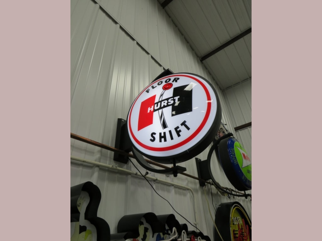 Hurst Floor Shifter Lighted Rotator - 3