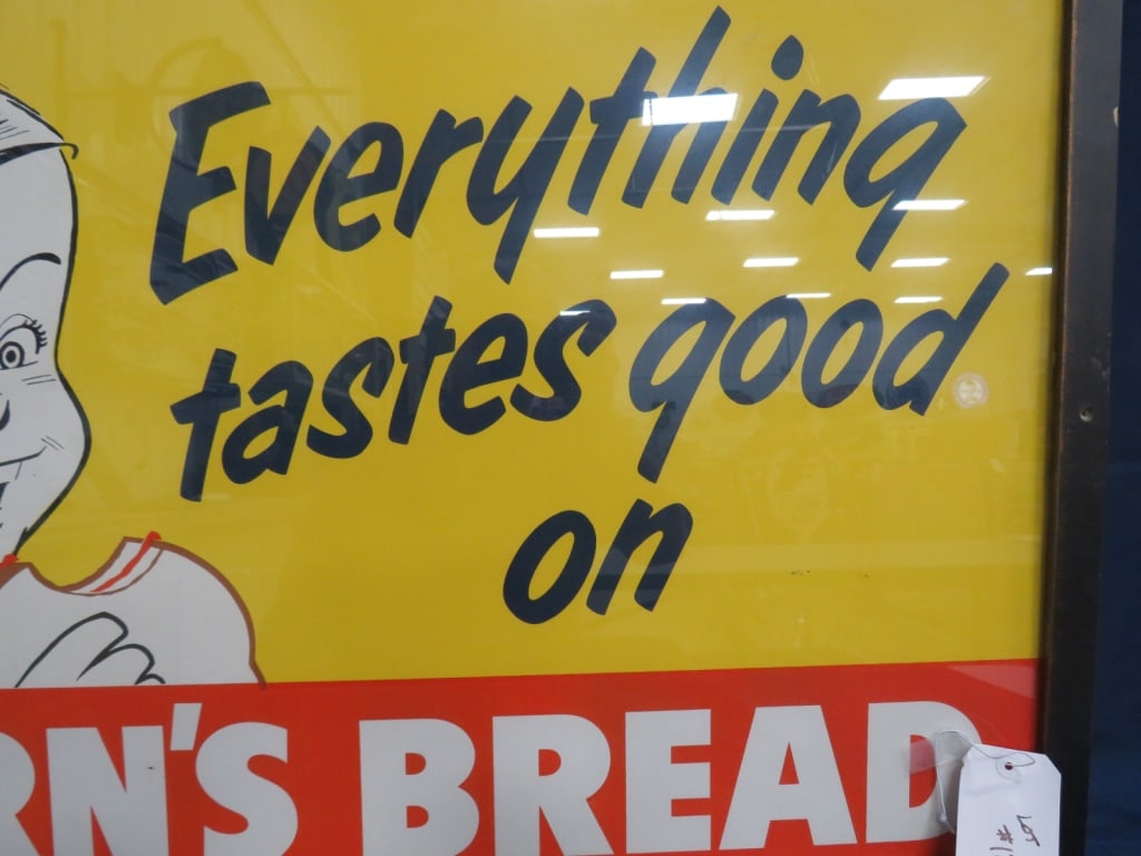 Framed Kern's Bread Sign - 3
