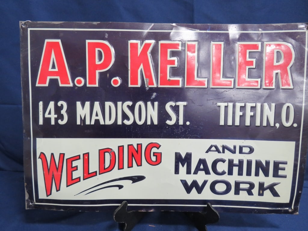 A.P. Keller Welding Sign - 2