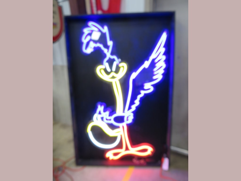 Four-color LED Framed Roadrunner: 72 x 48 x 5