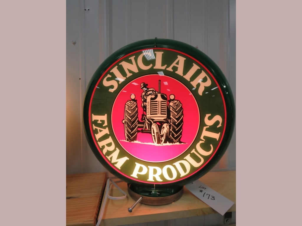 Sinclair Farm Products Gas Pump Globe: 16 x 6