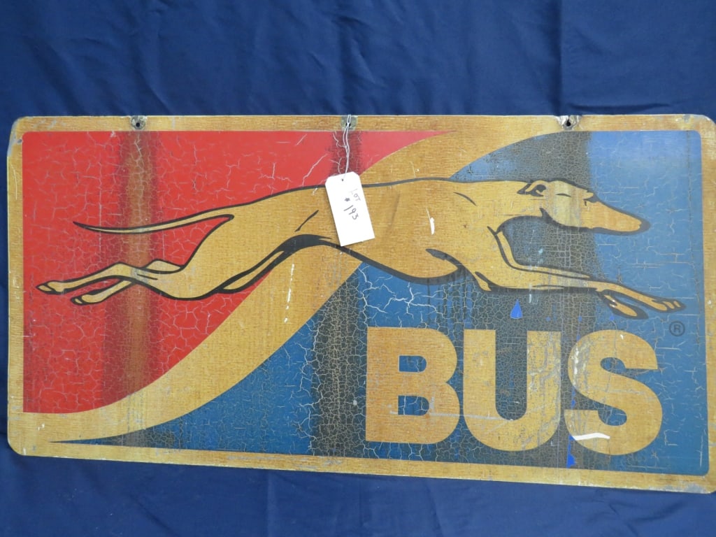 DS Greyhound Bus Sign - 5