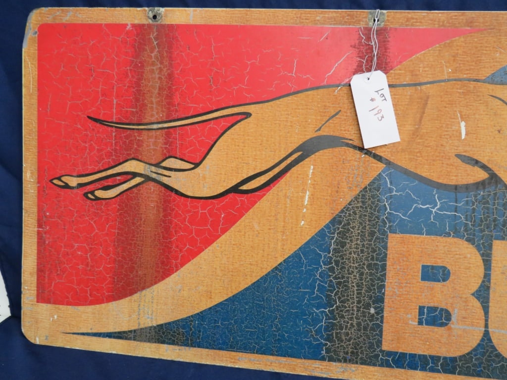 DS Greyhound Bus Sign - 7