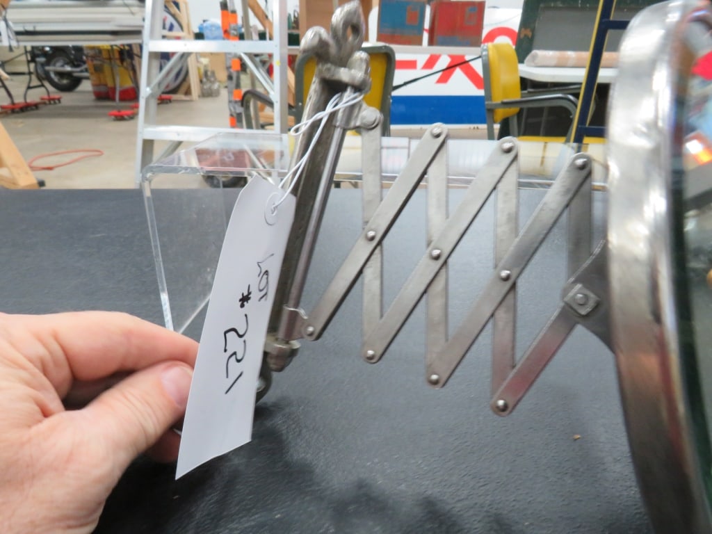 Wall mount Scissor Extension Mirror - 2