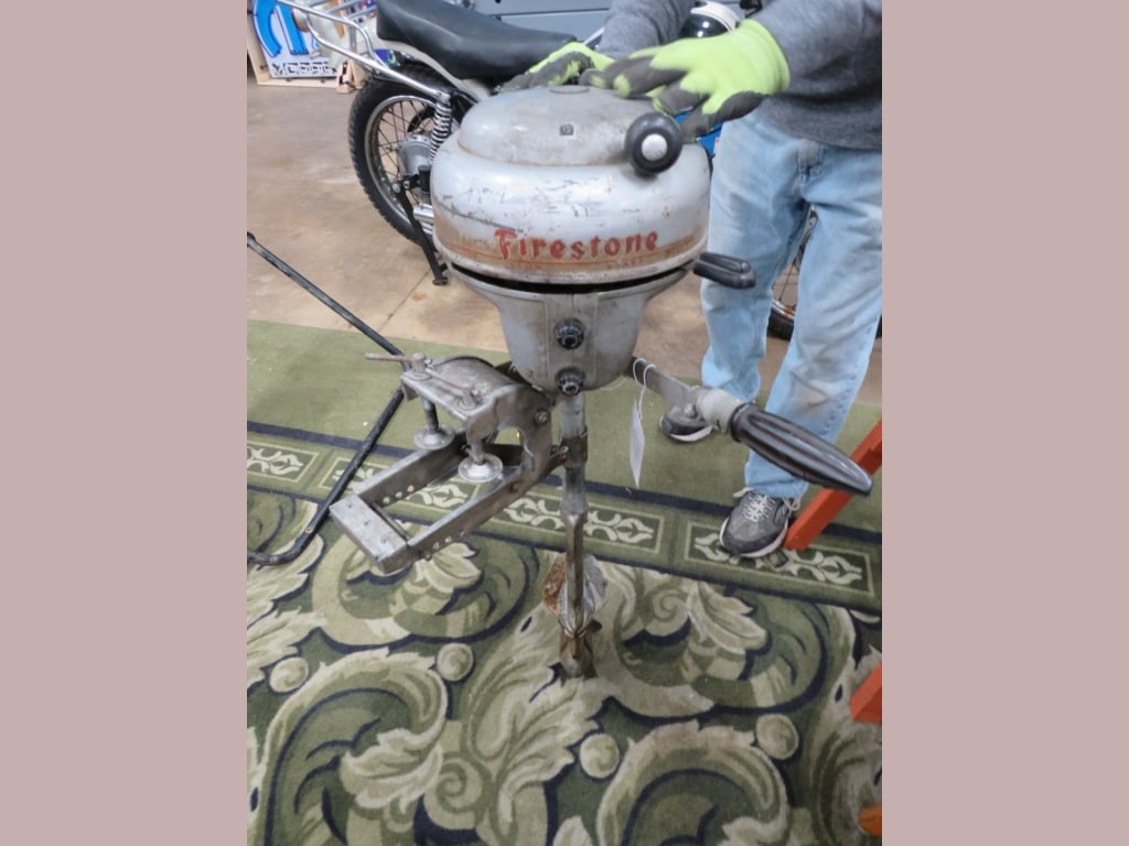 Firestone Boat Motor: as found 40 x 24