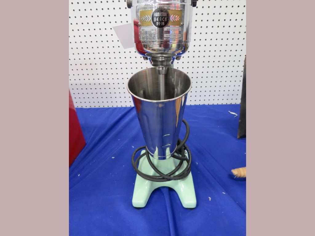 Hamilton-Beach Porcelain Milkshake Maker: Restored, 18 x 7 x 8