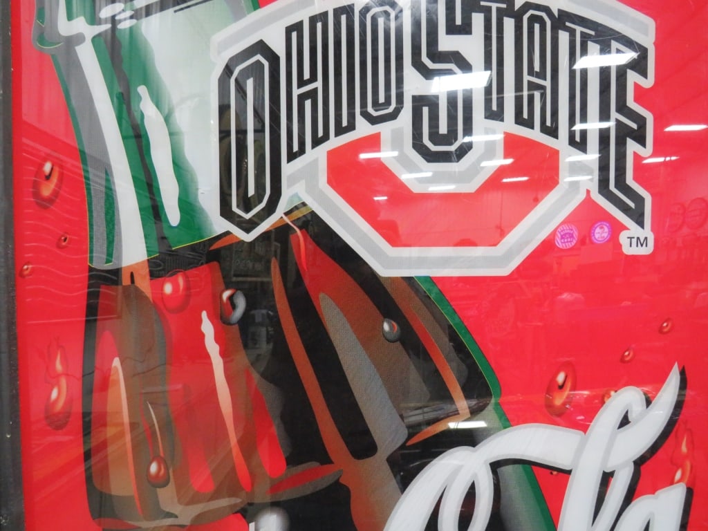 Framed Coca-Cola OSU Sign - 3