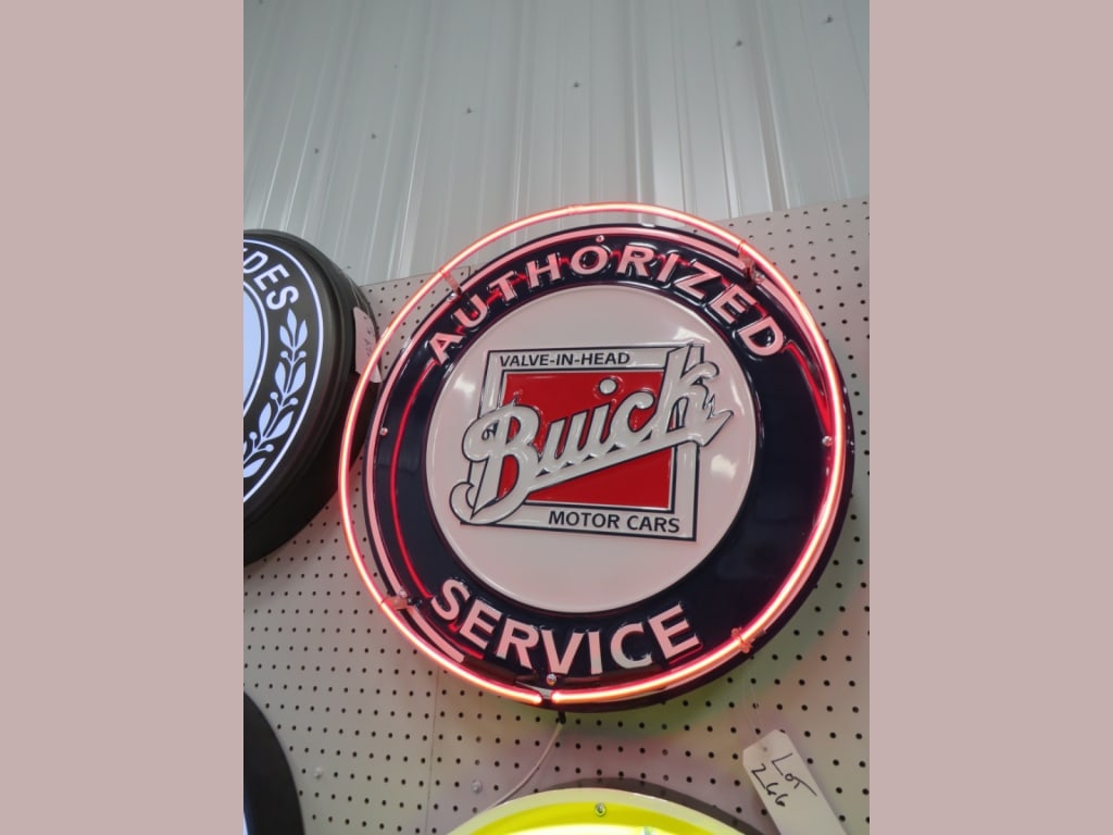 Single-band Neon Buick Authorized Service Dealer S: 24"