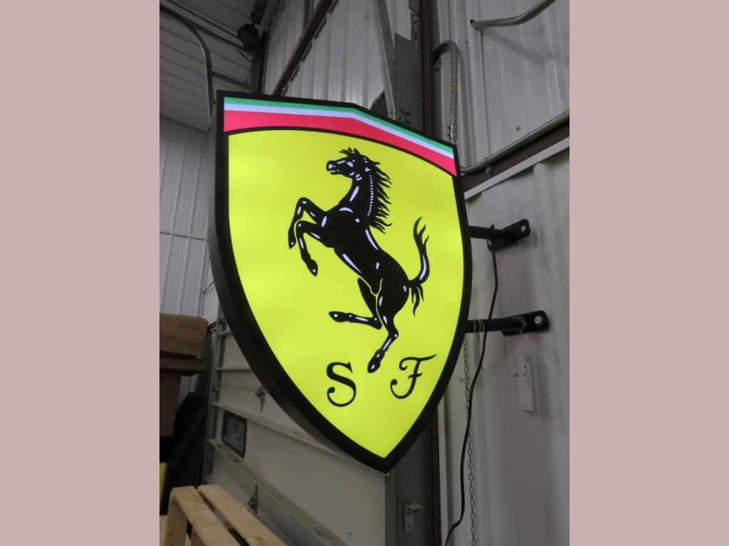 Wall mount Ferri SF DS Dealer Sign: 22"