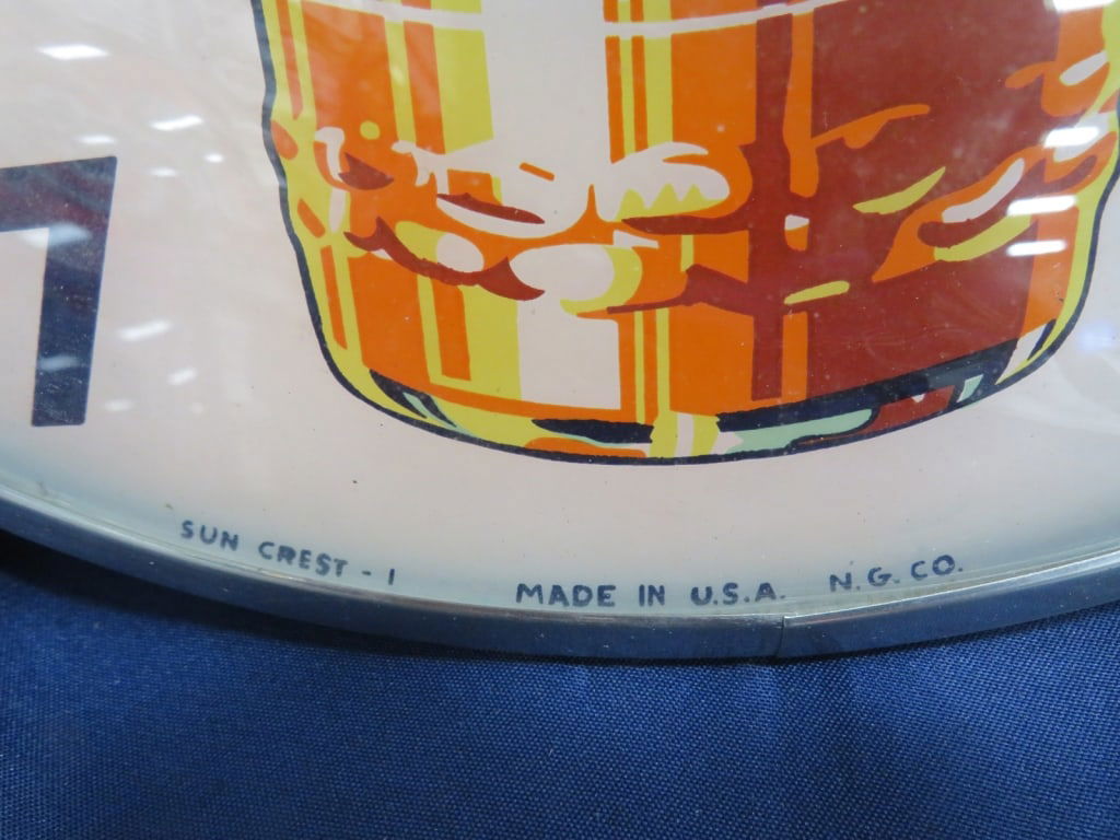 Sun Crest Orange Soda Clock - 3