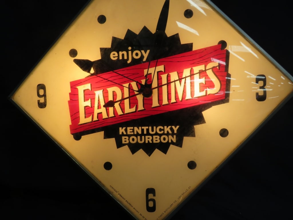 PAM Early Times Bourbon Clock - 2