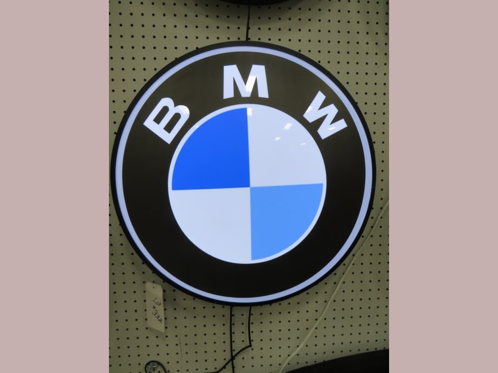 24" BMW LED Store Sign - 2