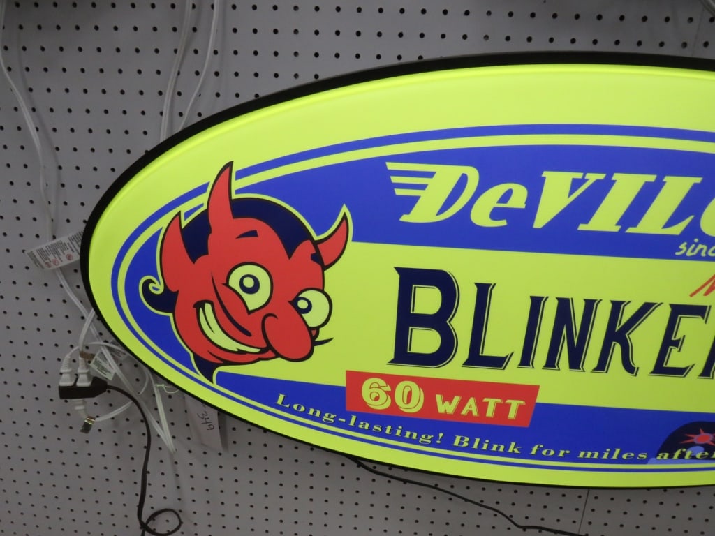 Oval LED DeVilco Blinker Fluid - 2