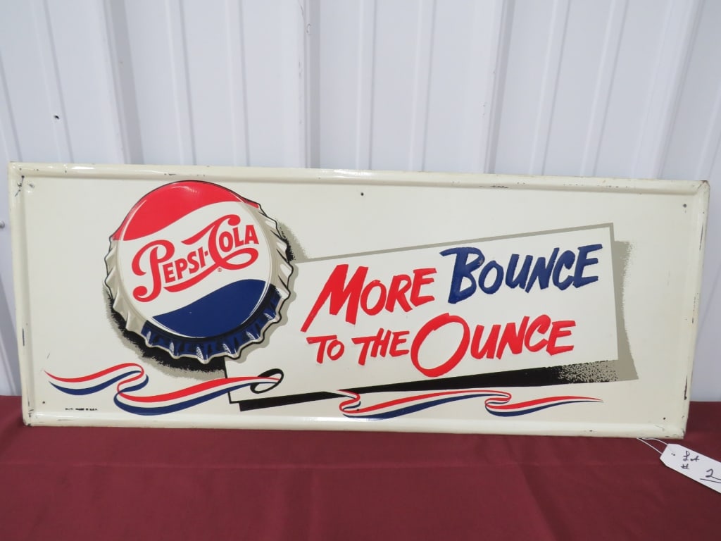 More Bounce to the Ounce' Pepsi Cola Sign (1 of 5)