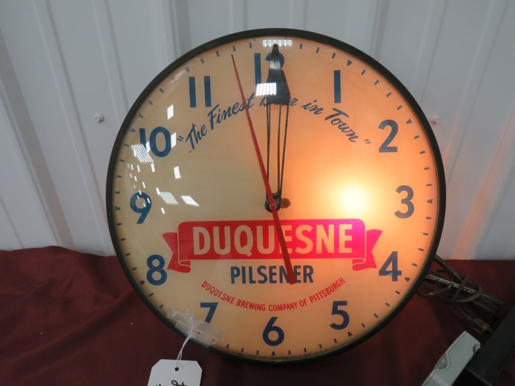 Duquesne Brewing Co. Clock - 2