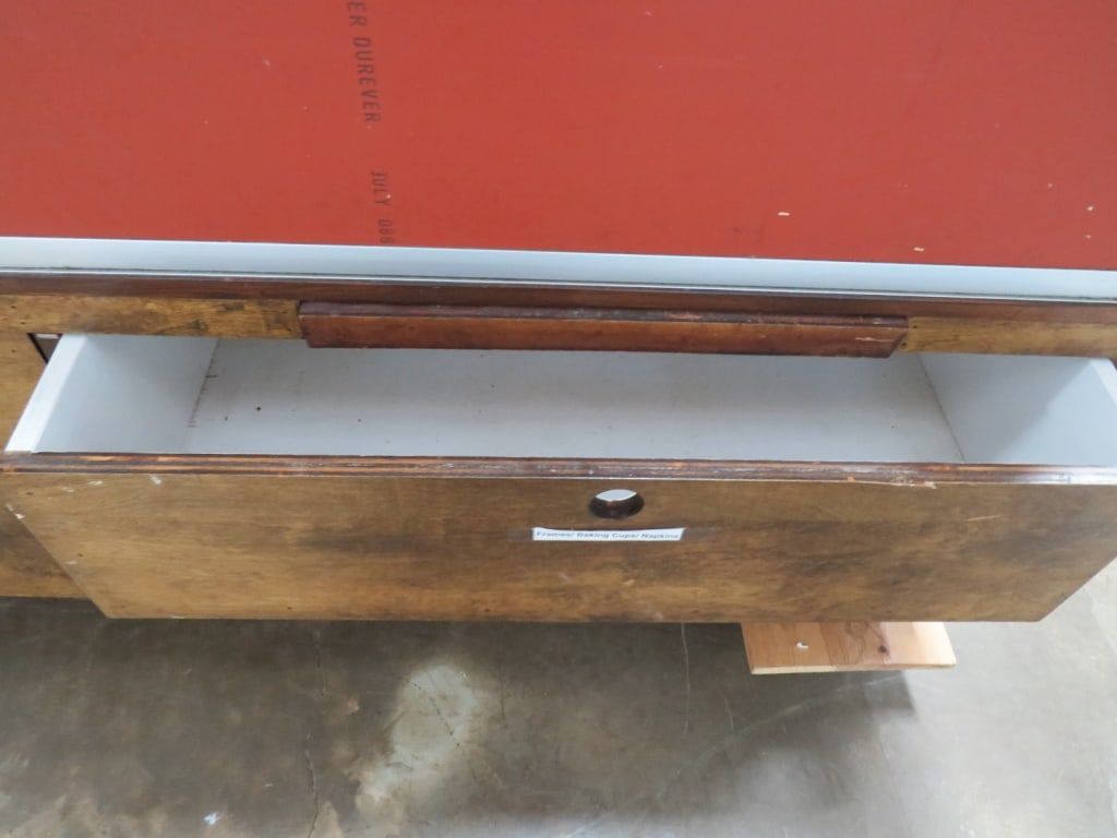 Slant-front Floor Model Showcase - 3