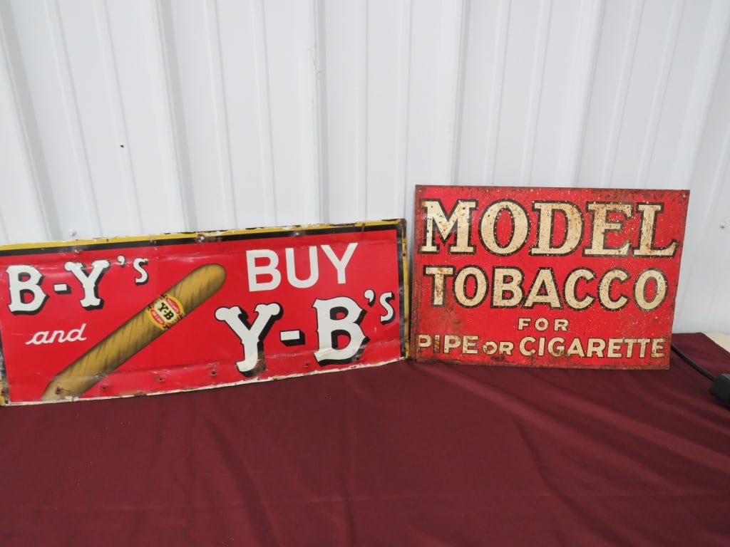 2 Tobacco Signs (1 of 3)