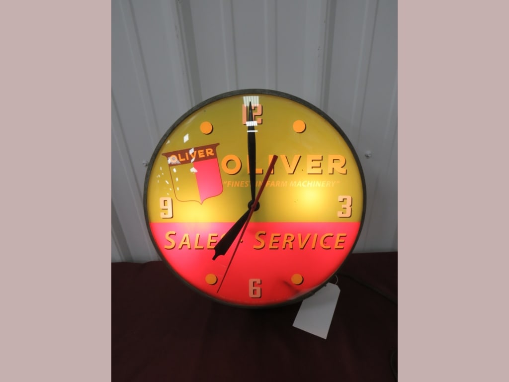 Oliver Sales and Service Clock (1 of 3)