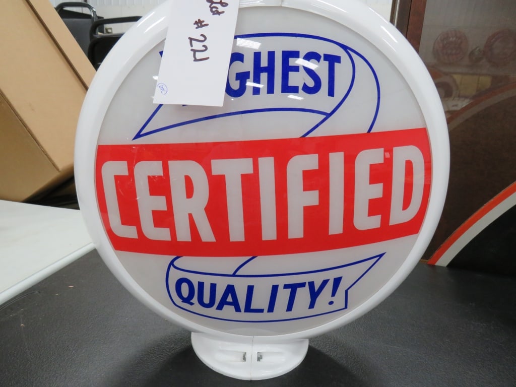 Highest Certified Quality Gas Pump Globe - 3