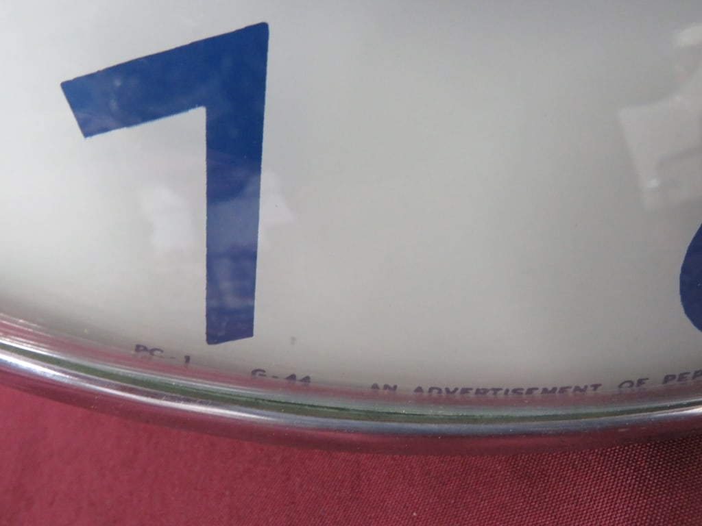 Dbl Dot Pepsi Clock - 3