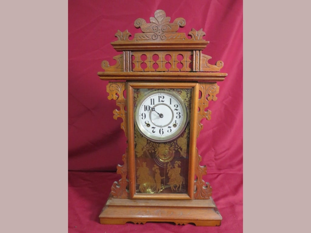 Oak Shelf Clock - 2