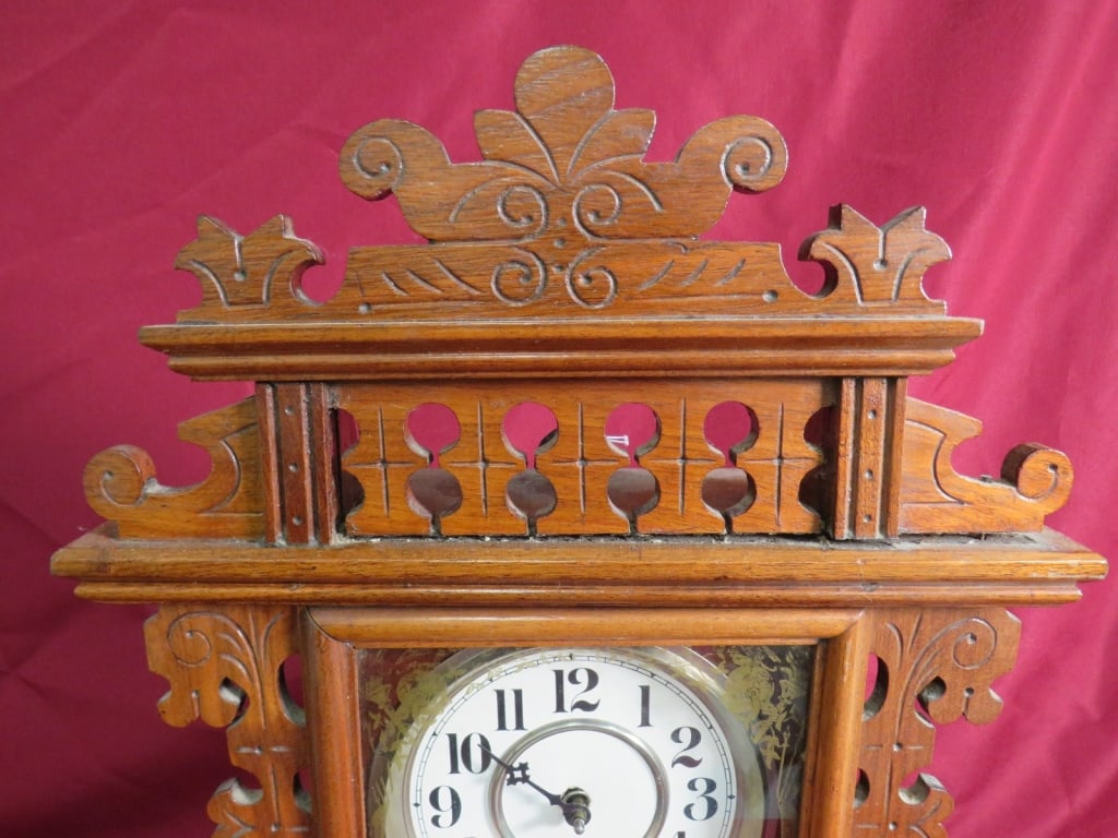 Oak Shelf Clock - 4