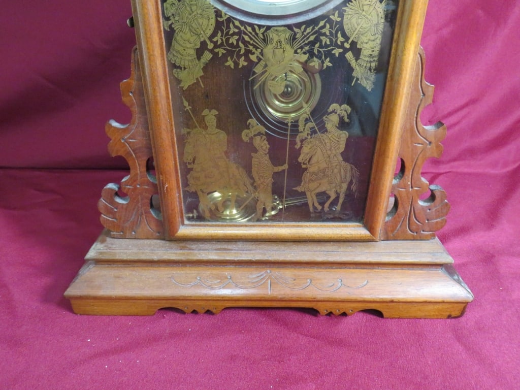 Oak Shelf Clock - 5