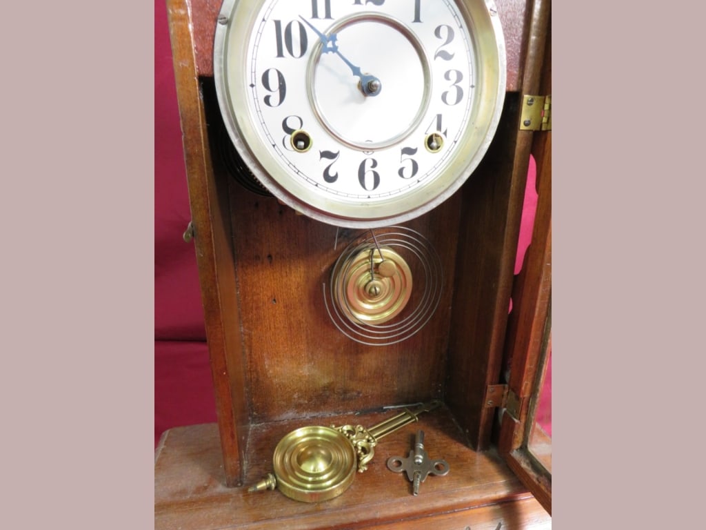 Oak Shelf Clock - 6