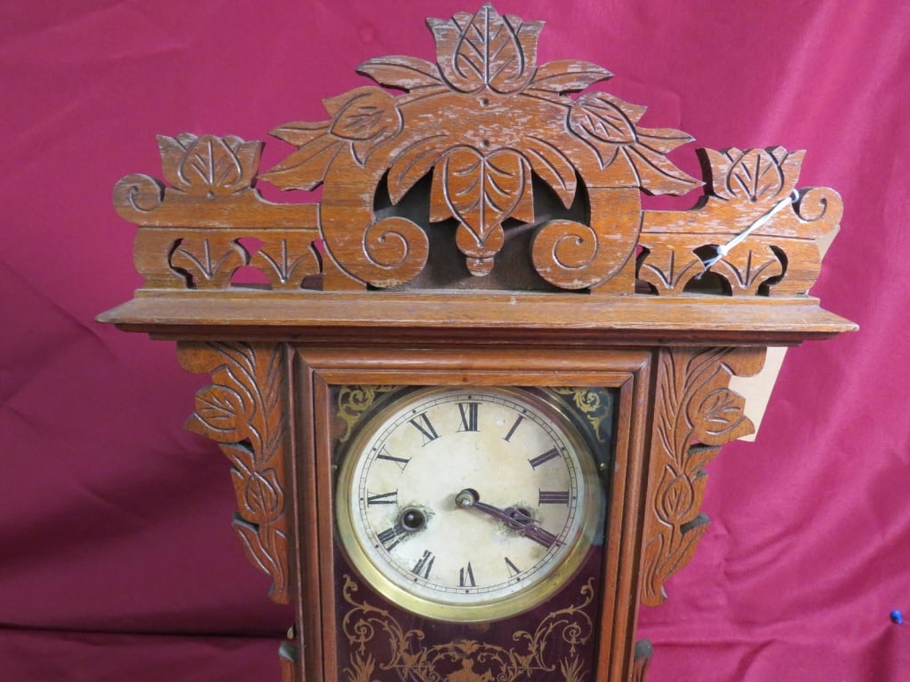 Oak Shelf Clock - 3