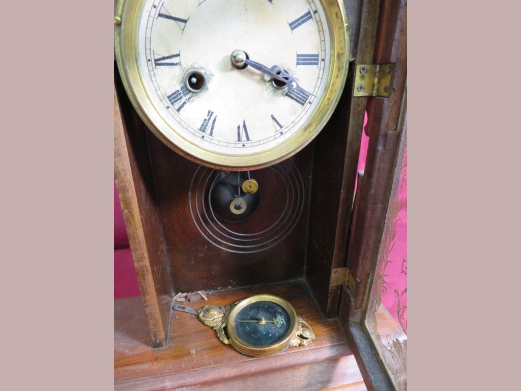 Oak Shelf Clock - 6
