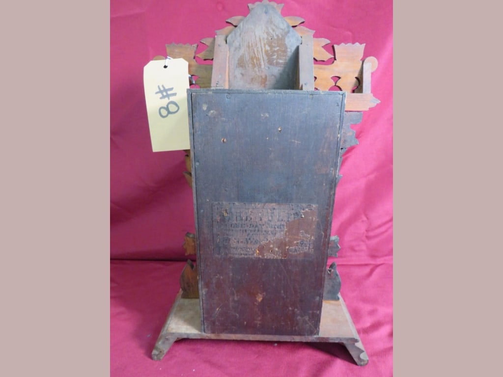 Oak Shelf Clock - 7