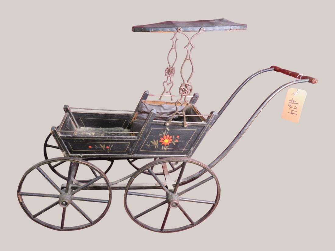 As Found Doll Carriage