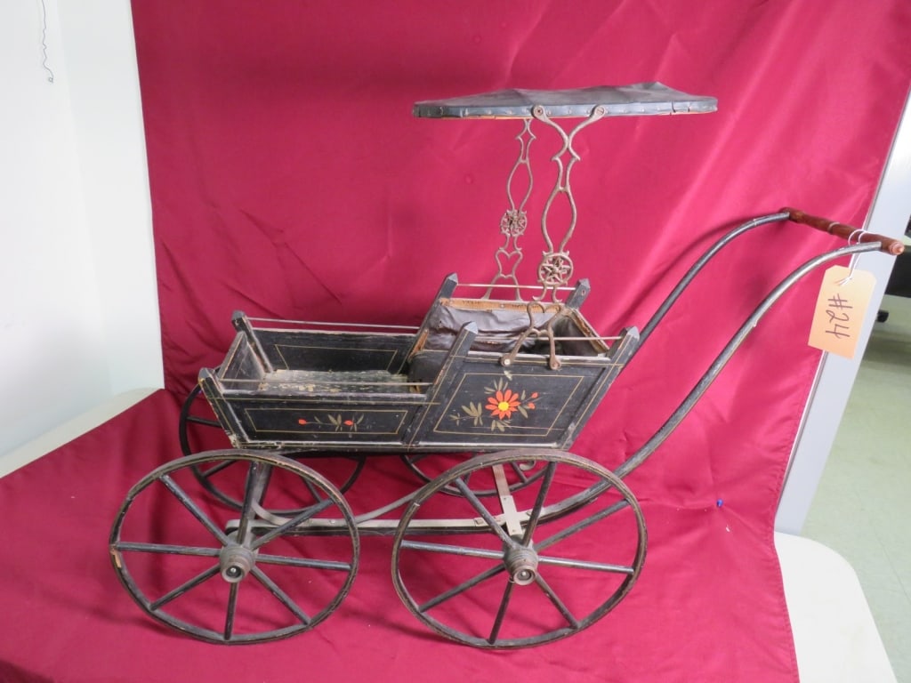 As Found Doll Carriage - 2