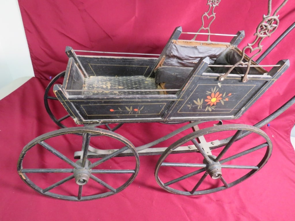 As Found Doll Carriage - 3