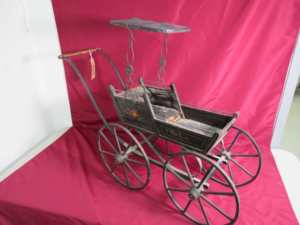 As Found Doll Carriage - 6