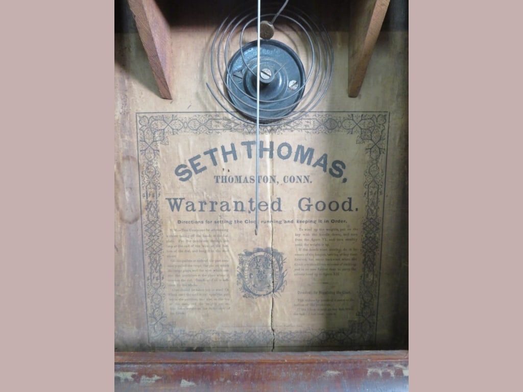 Seth Thomas Shelf Clock - 6